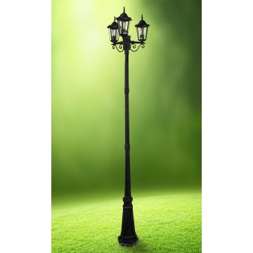 Polux LIGURIA-LT 313423 Laterne 3x20W/E27 IP43