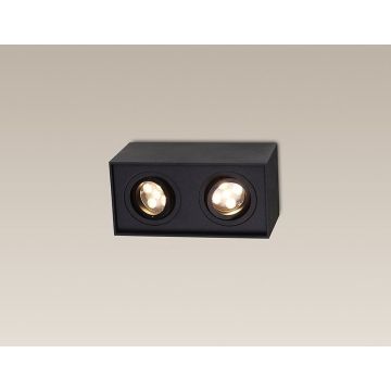Maxlight BASIC SQUARE C0089 Aufbau-Downlight 2x50w/gu10 ip20