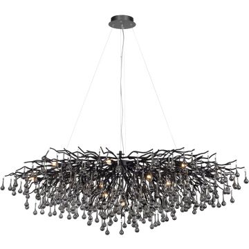 Paul Neuhaus ICICLE 2031-18 Pendelleuchte 15x40W/G9 ip20
