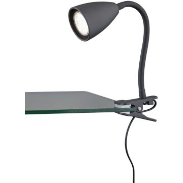 Trio WANDA 202620132 Schreibtischlampe mit Clip 1x10w/gu10 ip20