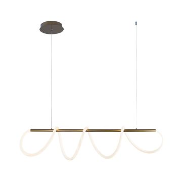 Zuma Line BALBO 20006PM-GD Pendelleuchte 1x45W/LED 3000K|4000K|6000K 3500lm IP20