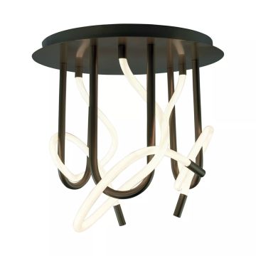 Zuma Line BALBO 2023573-BK Deckenlampe 1x45W/LED 3000K|4000K|6000K 3830lm IP20