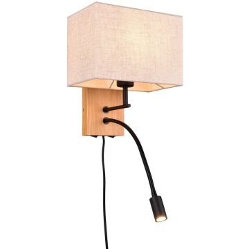 Trio NILAM 212870236 Wandleuchte 2x31w/led+e27 3000k 310lm ip20