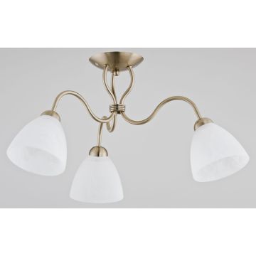 Alfa ARIEL 22613 Deckenlampe 3x60W/E27 IP20