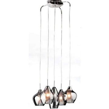 AZzardo AMBER MILANO 5 AZ0722 Pendelleuchte 5x40W/G9 IP20