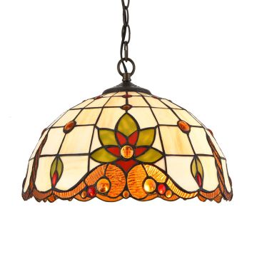 Prezent TIFFANY XVII. 220 Pendelleuchte 2x60W/E27 IP20