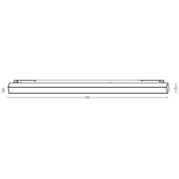 Zambelis MAGNETIC LED LIGHT 2089-27B Schienenstrahler 20W/led 2700K 1650lm IP20