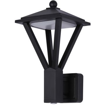 Italux Bons OWL-22474-BK Wandleuchte 1x12W+3W/LED 3000K 590lm IP54