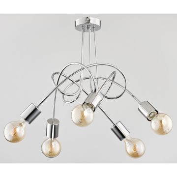 Alfa TANGO CHROME 24465 Deckenlampe 5x60W/E27