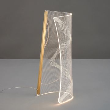Altavola Design CORTINA LA103/T_43_gold Pendelleuchte 1x12W/LED 3000K 720lm IP20