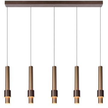Lucide MARGARY 24402/30/96 Pendelleuchte 5x4.3w/led 2700k 2300lm ip20