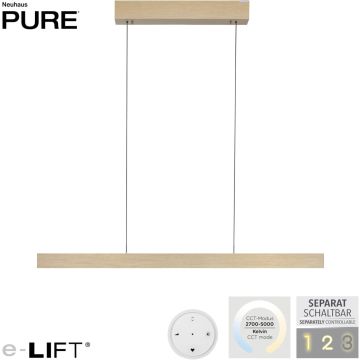 Paul Neuhaus PURE E-MOTION 2570-60 Pendelleuchte 2x45W/LED 2700-5000k 4350lm ip20