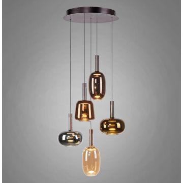 Paul Neuhaus IRIDES 2682-70 Pendelleuchte 5x9W/LED 3000K 610lm IP20