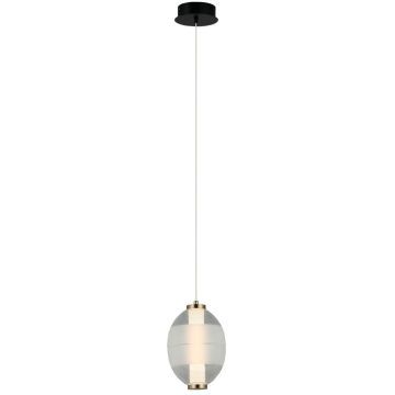 Italux Rinot PND-45372-1-WH-CL Pendelleuchte 1x8W/LED 3000K 500lm IP20