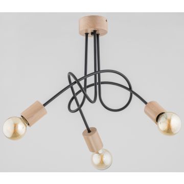 Alfa TANGO WOOD 27433 Deckenlampe 3x60W/E27