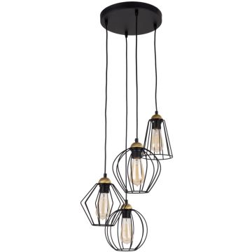 TK Lighting GALAXY 2713 Pendelleuchte 4x15W/E27 IP20