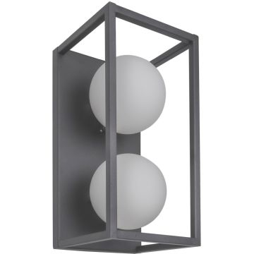 Italux Daisy MB-BR4367-W2 GR Wandleuchte 2x4W/G9 IP20