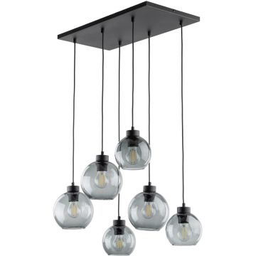 TK Lighting CUBUS GRAPHITE 2833 Pendelleuchte 6x60W/E27