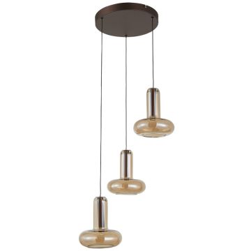 Italux Carote PND-24011-3-COPP Pendelleuchte 3x16W/LED 3000K 1002lm IP20