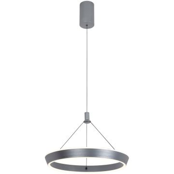 Italux Ottana PND-64739-S-GR Pendelleuchte 1x24W/LED 3000K/4000K/6000K 2900lm IP20