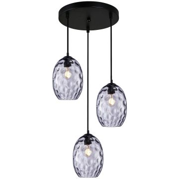 Italux Novala PND-3031-3A-BK-SG Pendelleuchte 3x40W/E27 IP20