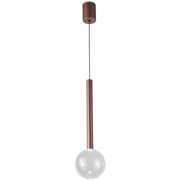 Italux Alinos PND-24019-1A-COPP Pendelleuchte 1x6W/LED 3000K 200lm IP20