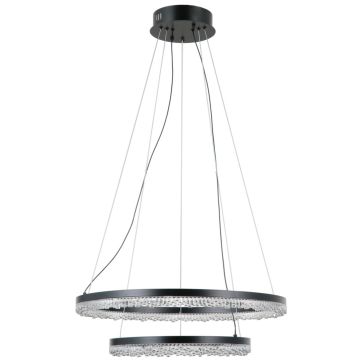 Italux Barlo PND-34526-2L-BK Pendelleuchte 2x36W/LED 3000K/4000K/6000K 3100lm IP20
