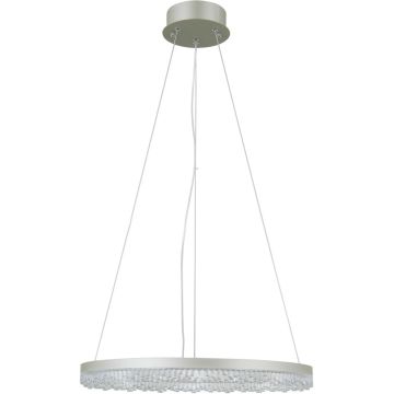 Italux Barlo PND-34526-M-SILV Pendelleuchte 1x22W/LED 3000K/4000K/6000K IP20