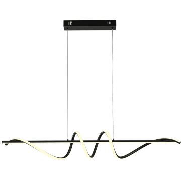 Italux Bastelo PND-24154-BK Pendelleuchte 1x40W/LED 3000K/4000K/6000K 3400lm IP20