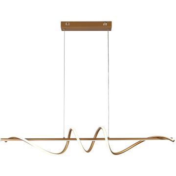 Italux Bastelo PND-24154-GD Pendelleuchte 1x40W/LED 3000K/4000K/6000K 3400lm IP20