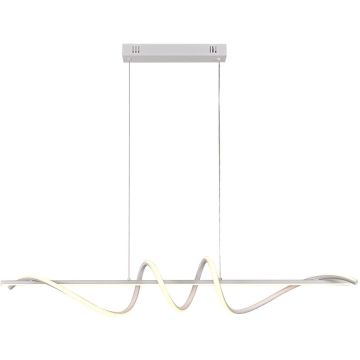 Italux Bastelo PND-24154-WH Pendelleuchte 1x40W/LED 3000K/4000K/6000K 3400lm IP20