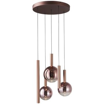 Italux Camino PND-24038-5A-COPP Pendelleuchte 5x30W/LED 3000K 2136lm IP20
