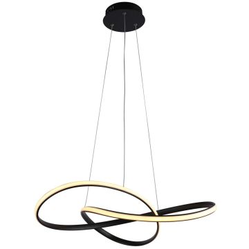 Italux Consa PND-19221C-BK Pendelleuchte 1x40W/LED 3000K/4000K/6000K 3400lm IP20