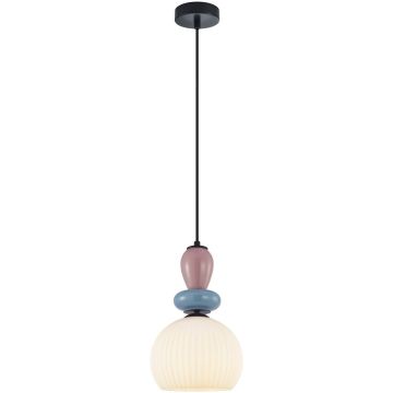 Italux Domali PND-36816-1A-BK-WH Pendelleuchte 1x40W/E27 IP20