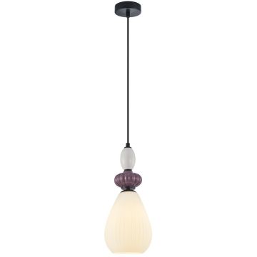 Italux Domali PND-36816-1C-BK-WH Pendelleuchte 1x40W/E27 IP20