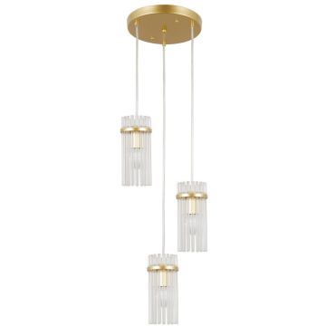 Italux Merto PND-40930-3A-GD Pendelleuchte 3x40W/E14 IP20