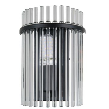 Italux Merto WL-40930-1A-BK Wandleuchte 1x40W/E14 IP20