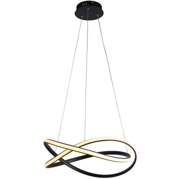 Italux Rumio PND-23917-BK Pendelleuchte 1x40W/LED 3000K/4000K/6000K 3400lm IP20