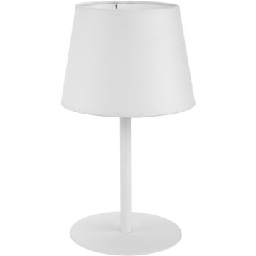 TK Lighting MAJA WHITE 2935 Tischleuchte 1x60W/E27