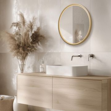 Zambelis MIRROR WITH LED 25389 Spiegel 15W/led 3000-4000K 1034-1210lm IP44
