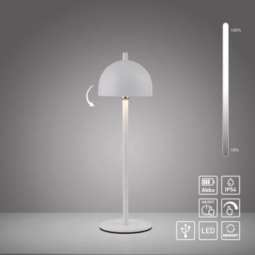 Paul Neuhaus BELLIS 19244-16 Tischleuchte 1x2,5W/LED 3000k 210lm ip54