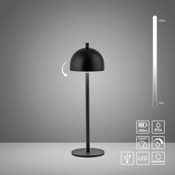 Paul Neuhaus BELLIS 19244-18 Tischleuchte 1x2,5W/LED 3000k 189lm ip54