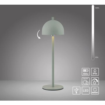 Paul Neuhaus BELLIS 19244-43 Tischleuchte 1x2,5W/LED 3000k 210lm ip54