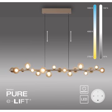 Paul Neuhaus PURE E-POPUP 2558-97 Pendelleuchte 18x1,8W/LED 2200-5000k 2230lm ip20