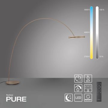 Paul Neuhaus PURE LOOP-BOW 561-97 Stehleuchte 2x20W/LED 2200-5000k 1900lm ip20