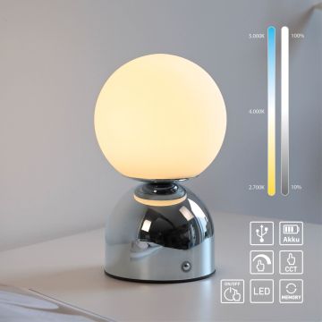 Paul Neuhaus RUDI 19218-17 Tischleuchte 1x1,2W/LED 3000-6000k 90lm ip20