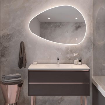 Zambelis MIRROR WITH LED 25385 Spiegel 18W/led 3000-4000K 1585-1740lm IP44