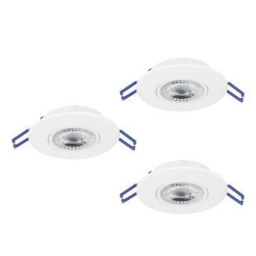 Eglo GEDREZ 300184 Einbau-Downlight 3x4.9W/LED 2700K, 4000K, 6500K 1560lm ip20