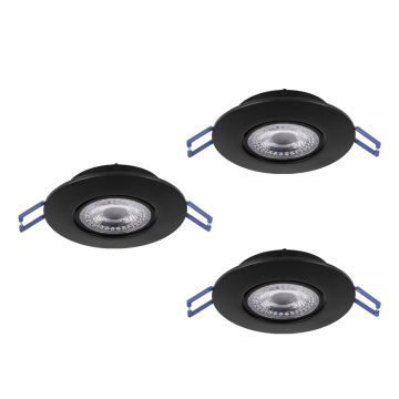 Eglo GEDREZ 300188 Einbau-Downlight 3x4.9W/LED 2700K, 4000K, 6500K 1560lm ip20
