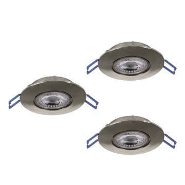 Eglo GEDREZ 300193 Einbau-Downlight 3x4.9W/LED 2700K, 4000K, 6500K 1560lm ip20